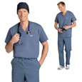 Dental Drawstring Scrub Set - Burgundy
