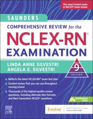 Saunders Comprehensive Review for the NCLEX-RN Examination 9e (SKU 10688601131)