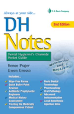 DH Notes: Dental Hygienist's Chairside Pocket Guide 2e (SKU 10636725131)