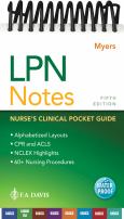 LPN Notes Nurse's Clinical Pocket Guide 5e
