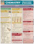 Chemistry Equations and Answers