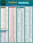Italian Vocabulary