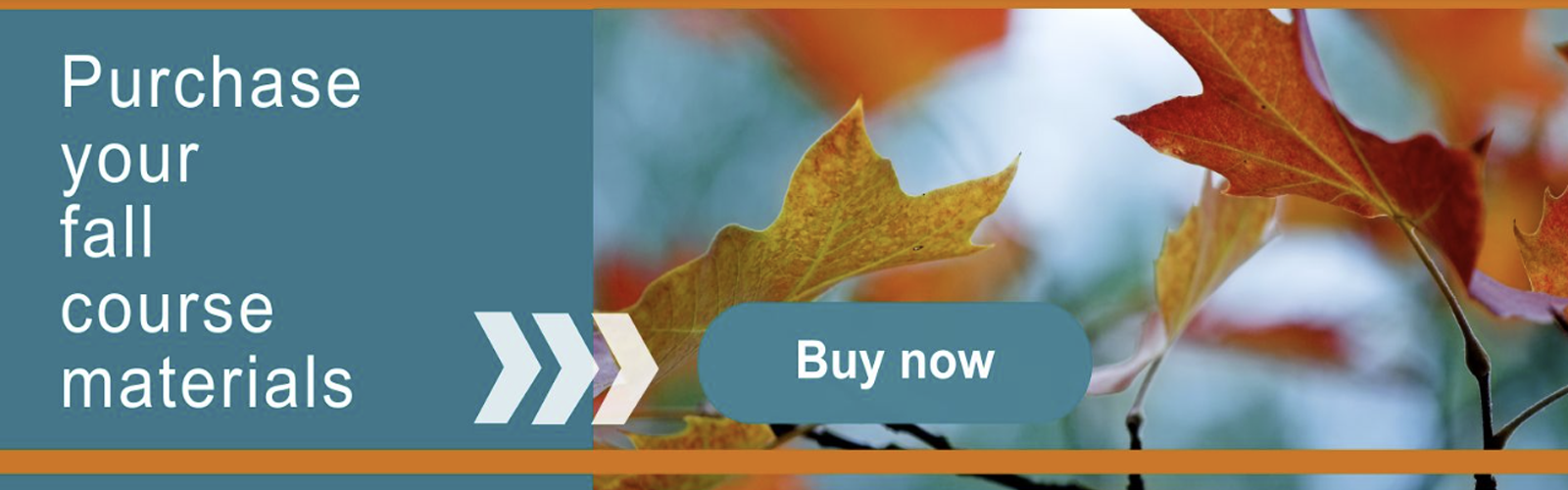 shop now for fall course materials
