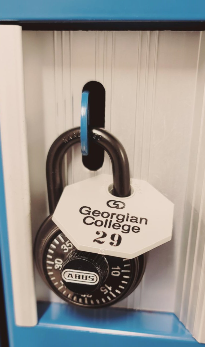 Combination Lock with a locker tag