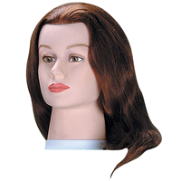 Brunette Mannequin Head
