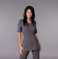 Esthetician Square Neck Top