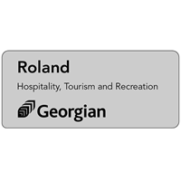 Hospitality, Tourism and Recreation name tag