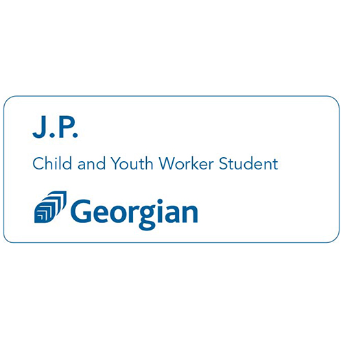 Child and Youth Worker Student name tag (SKU 1056737152)