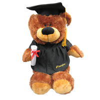 Grad Xl Bear With Hat And Gown