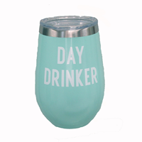 Thermal Wine Glass  "Day Drinker"
