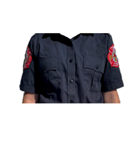 Mens 2Xl Uniform Shirt Pkg With Crests & Epaulettes