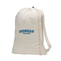 Canvas Laundry Bag Imprinted