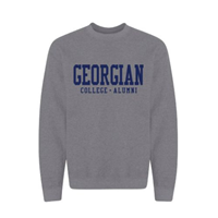 Alumni Crew With Navy Twill
