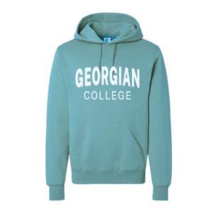 White Twill Hoodie