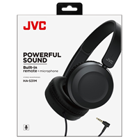 JVC HA-S31M Headphones with Mic and Remote