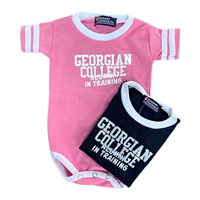 Infant Onesie Football Stripe