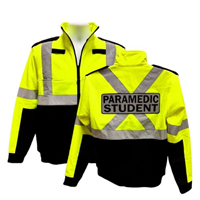 Paramedic Hivis Full Zip 4118 Job Shirt