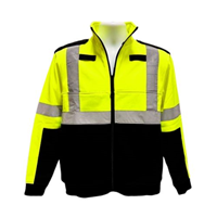 PARAMEDIC HIVIS FULL ZIP 4118 JOB SHIRT