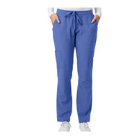 Scrub Pant Ladies Greentown Ceil Blue