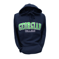 Sweatshirt Navy With Lime Twill