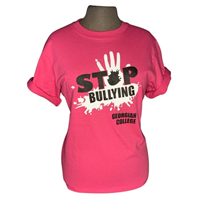 Anti-Bullying - Pink T-Shirt