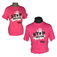ANTI-BULLYING - PINK T-SHIRT