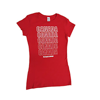 Canada T-Shirt Ladies