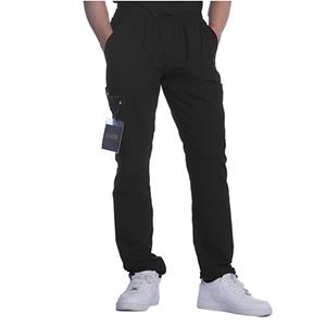  Scrub Pant Unisex Black 7201 Flaunt